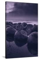 Moody Bowling Ball Beach-Vincent James-Stretched Canvas