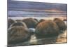 Moody Bowling Balls, Mendocino Coast-null-Mounted Photographic Print