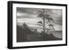 Moody Cannon Beach, Black and White, Oregon Coast-Vincent James-Framed Photographic Print