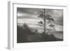 Moody Cannon Beach, Black and White, Oregon Coast-Vincent James-Framed Photographic Print