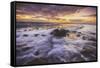 Moody East Kauai Sunrise, Hawaii-Vincent James-Framed Stretched Canvas