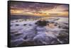 Moody East Kauai Sunrise, Hawaii-Vincent James-Framed Stretched Canvas