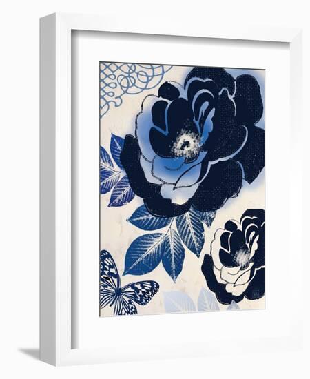 Moody Indigo-Violet Leclaire-Framed Art Print