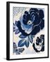 Moody Indigo-Violet Leclaire-Framed Art Print