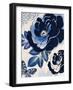 Moody Indigo-Violet Leclaire-Framed Art Print