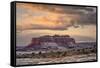 Moody Kayenta Ariziona Landscape, Southwest US-Vincent James-Framed Stretched Canvas