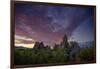 Moody Mono Sunset, Tufa Power, Mono Lake Eastern Sierras California-Vincent James-Framed Photographic Print