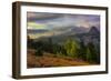 Moody Morning at Round Top, Carsons Pass, California-Vincent James-Framed Photographic Print