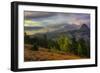 Moody Morning at Round Top, Carsons Pass, California-Vincent James-Framed Photographic Print