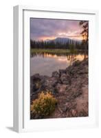 Moody Morning at Sparks Lake-Vincent James-Framed Photographic Print