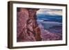 Moody Morning Skies at Dead Horse Point, Moab, Utah Southwest-Vincent James-Framed Photographic Print