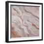 Moody Orange Agate-Lanie Loreth-Framed Art Print