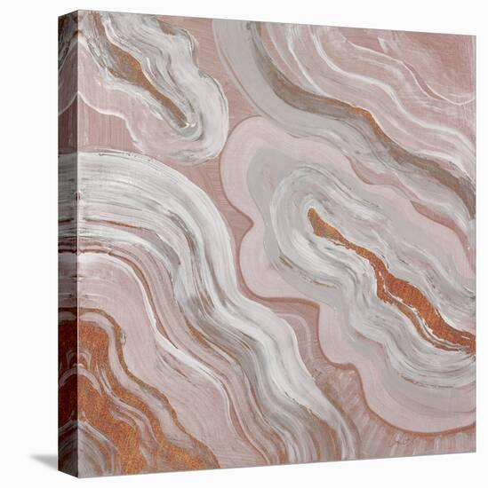 Moody Orange Agate-Lanie Loreth-Stretched Canvas