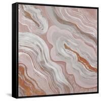 Moody Orange Agate-Lanie Loreth-Framed Stretched Canvas