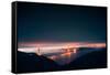 Moody Pre-dawn Golden Gate Bridge, San Francisco, California-Vincent James-Framed Stretched Canvas