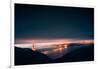 Moody Pre-dawn Golden Gate Bridge, San Francisco, California-Vincent James-Framed Photographic Print