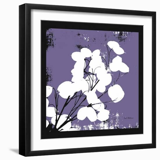 Moody Purple Money Plant-Herb Dickinson-Framed Photographic Print