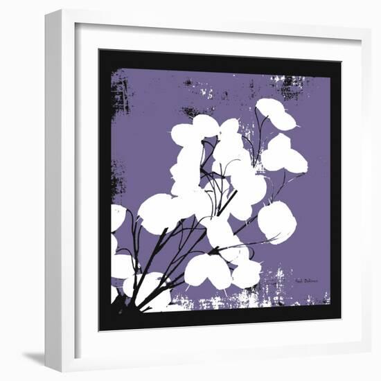 Moody Purple Money Plant-Herb Dickinson-Framed Photographic Print