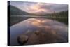 Moody Reflections at Trillium Lake, Oregon-Vincent James-Stretched Canvas