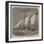 Moody's Sea Refuge and Telegraph-Ship-null-Framed Giclee Print