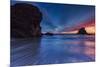 Moody Seascape After Sunset, Sonoma Coast, California-Vincent James-Mounted Photographic Print