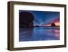 Moody Seascape After Sunset, Sonoma Coast, California-Vincent James-Framed Photographic Print