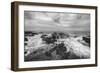 Moody Seascape at Thor's Well, Oregon Coast-Vincent James-Framed Photographic Print