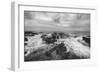 Moody Seascape at Thor's Well, Oregon Coast-Vincent James-Framed Photographic Print