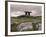 Moody Sky Over Poulnabrone Dolmen Portal Megalithic Tomb at Dusk, Munster, Ireland-Gary Cook-Framed Photographic Print