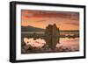 Moody Sunset at Mono Lake, Sierra Nevada-Vincent James-Framed Photographic Print