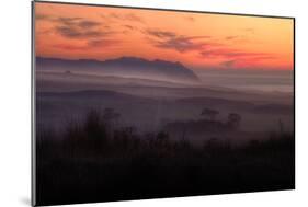 Moody Sunset at Point Reyes, California Coast-Vincent James-Mounted Photographic Print