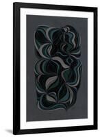 Moody Swirl-Dominique Vari-Framed Art Print