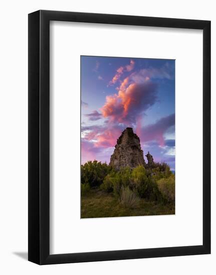 Moody Tufa Tower, Mono Lake Eastern Sierras California-Vincent James-Framed Photographic Print