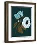 Moody Vintage Floral-Tara Reed-Framed Art Print