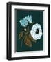 Moody Vintage Floral-Tara Reed-Framed Art Print