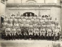 Shahpur District Police Officers Group, India, 1937-1938-Mool & Son Chand-Laminated Photographic Print