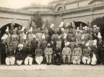 Shahpur District Police Officers Group, India, 1937-1938-Mool & Son Chand-Mounted Photographic Print