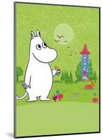 Moomintroll in Moomin Valley-Tove Jansson-Mounted Art Print