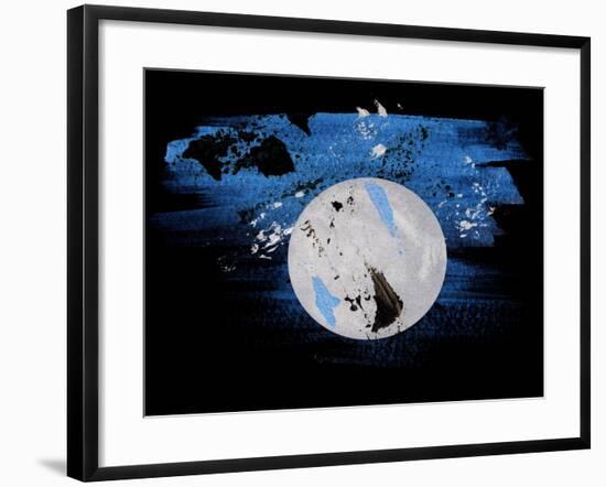 Moon,2017-Alex Caminker-Framed Giclee Print