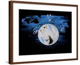 Moon,2017-Alex Caminker-Framed Giclee Print