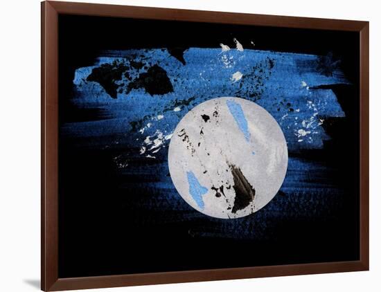 Moon,2017-Alex Caminker-Framed Giclee Print