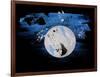 Moon,2017-Alex Caminker-Framed Giclee Print