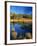 Moon above Beaver Pond, Uinta Mountains, Wasatch National Forest, Utah, USA-Scott T. Smith-Framed Photographic Print