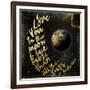 Moon and Back I-Color Bakery-Framed Giclee Print