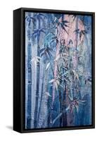 Moon and Bamboo-Margaret Coxall-Framed Stretched Canvas