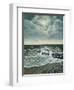 Moon and Breakwater, 1997-Margaret Hartnett-Framed Giclee Print