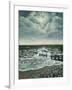 Moon and Breakwater, 1997-Margaret Hartnett-Framed Giclee Print