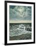 Moon and Breakwater, 1997-Margaret Hartnett-Framed Giclee Print