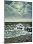 Moon and Breakwater, 1997-Margaret Hartnett-Mounted Giclee Print