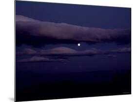 Moon and Clouds-null-Mounted Photographic Print